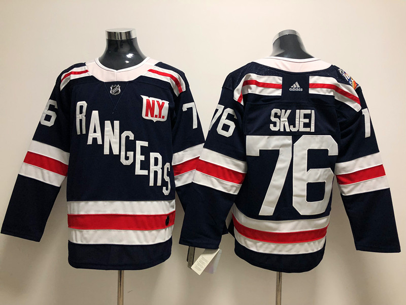 Men's New York Rangers Brady Skjei #76 Navy Jersey